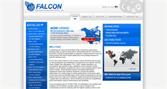 Desktop Screenshot of falconabrasive.com
